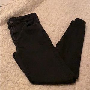 American Eagle Black High Rise Skinny